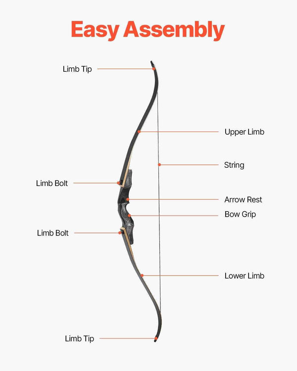 Recurve Bow And Arrows Kit, 60 Inch Wooden Takedown Bows, Right Handed Ergonomic Archery Recurve Bow Package, Longbow For Outdoor Target Training Practice Hunting, Beginners To Advanced, 35 Lbs