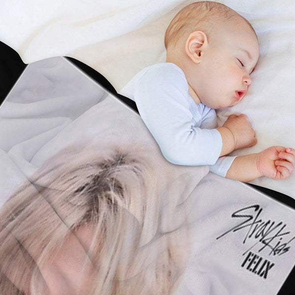 Stray Kids - Felix - Kpop Throw Blanket