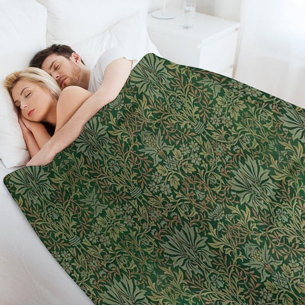 Flower Garden by William Morris, 1879 Throw Blanket