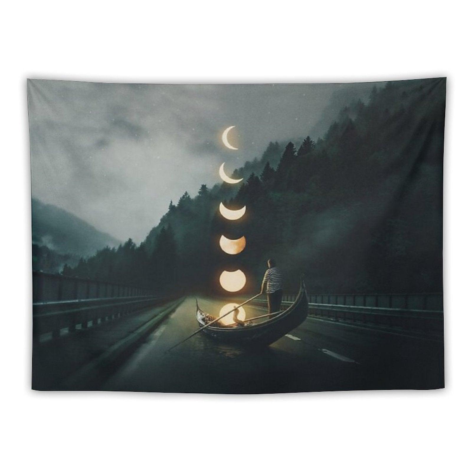 Moon Ride Tapestry