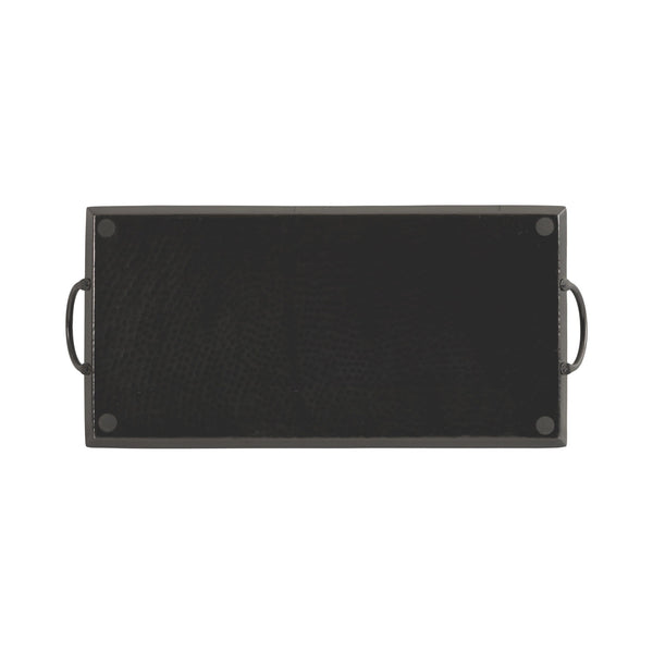Sanzo Hammered Rectangle Metal Tray