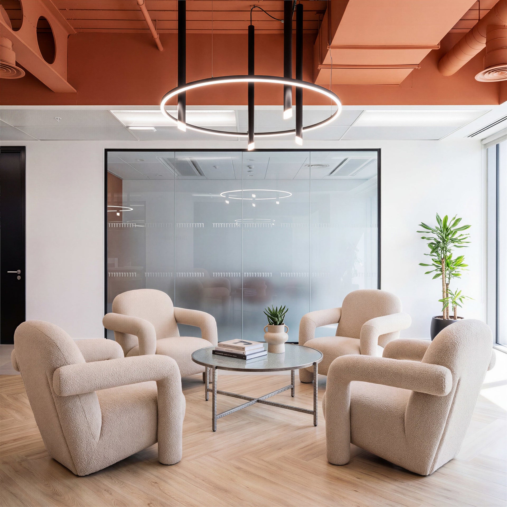 Vetro Coffee Table Silver