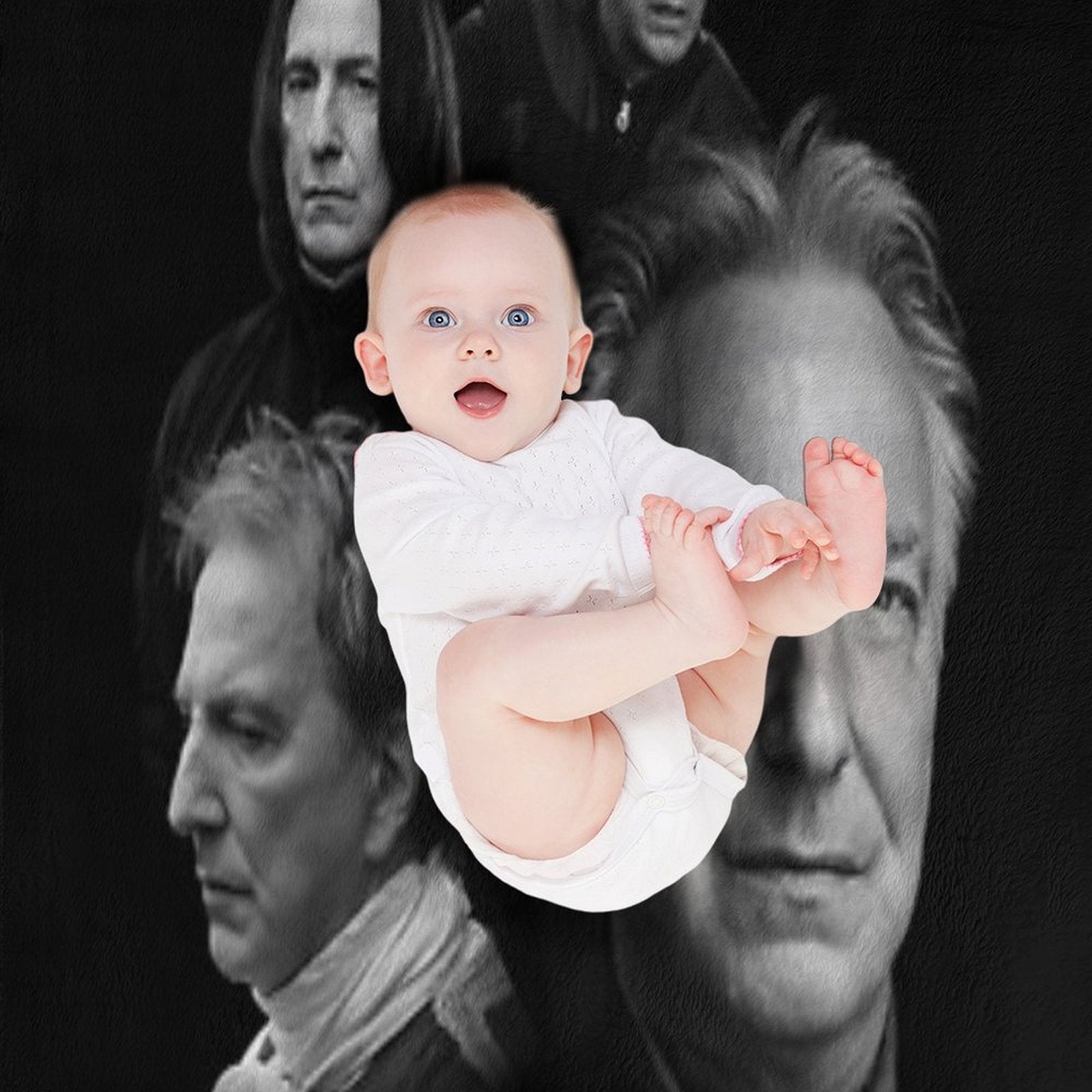 Alan Rickman - Best Actor Comfort Throw Blanket