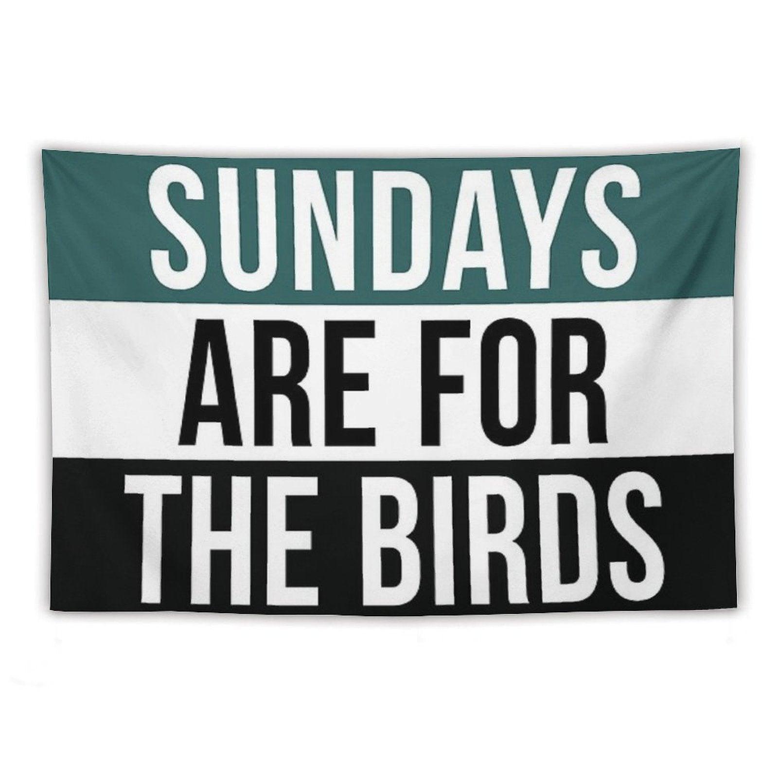 Sundays Are for The Birds Tapestry