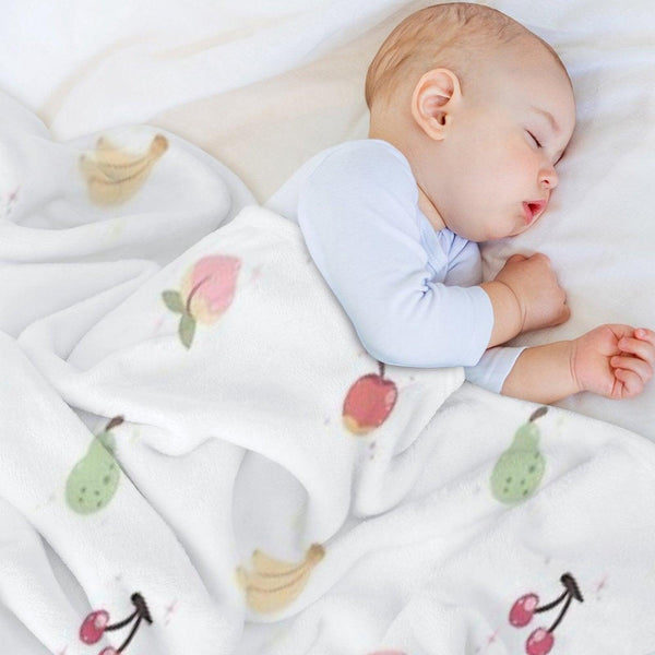Cute Fruits Throw Blanket