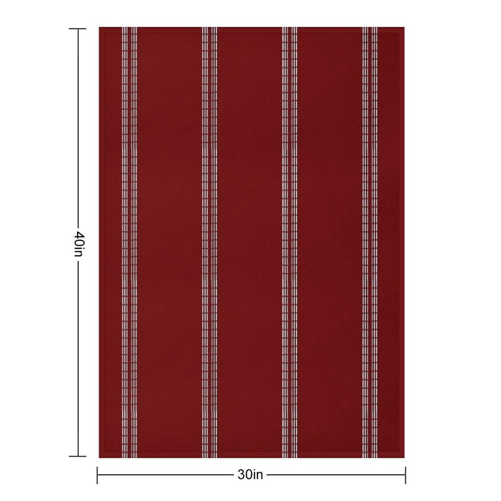 RED BALL CRICKET Throw Blanket