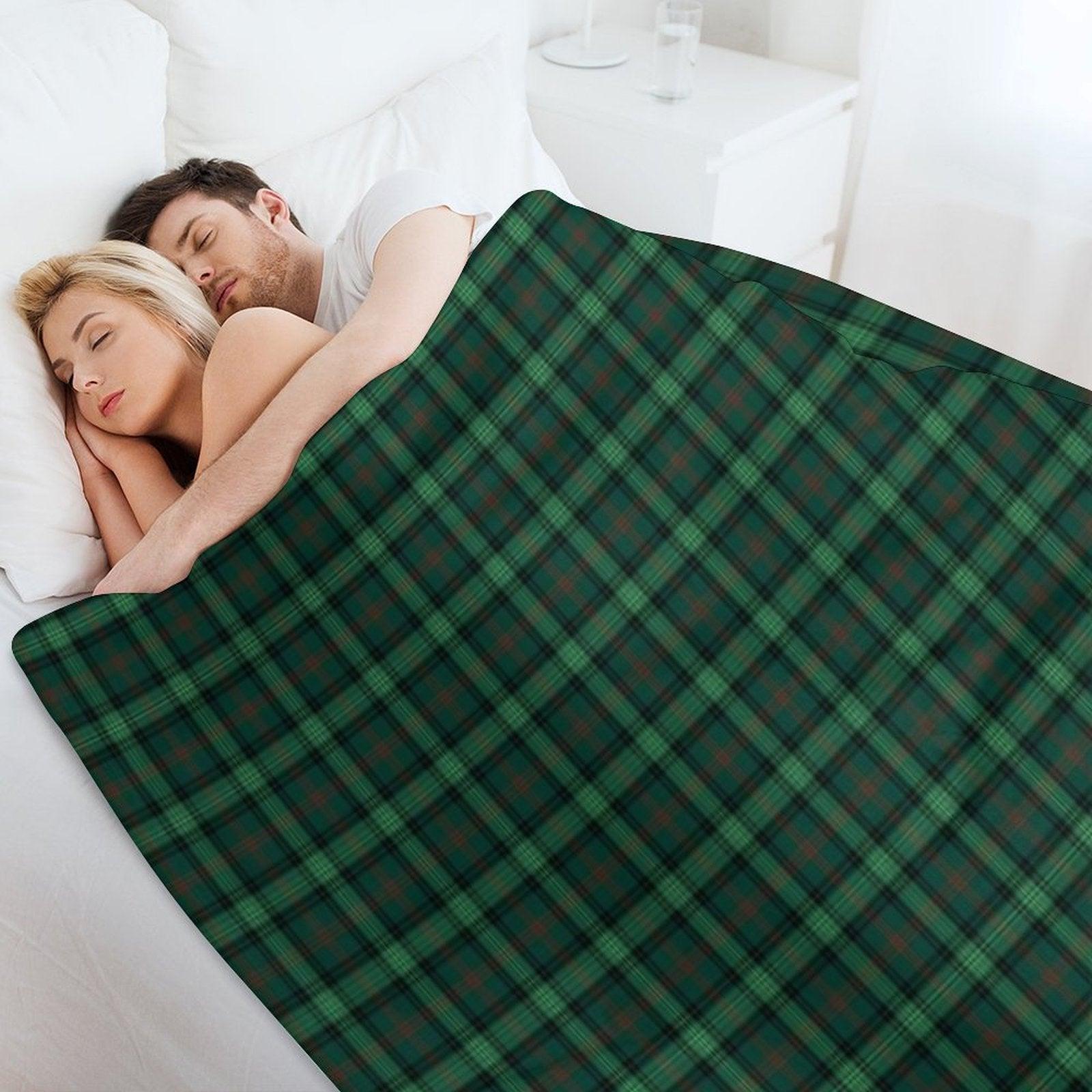 Clan Ross Hunting Tartan Throw Blanket