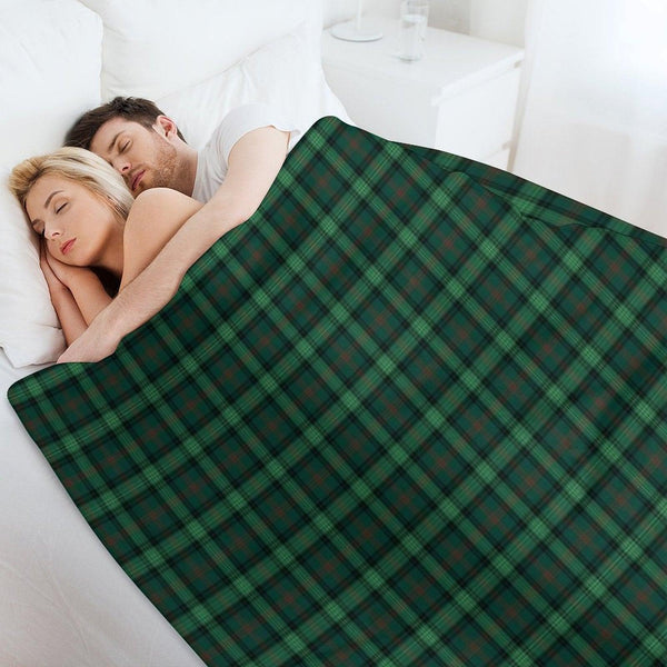 Clan Ross Hunting Tartan Throw Blanket