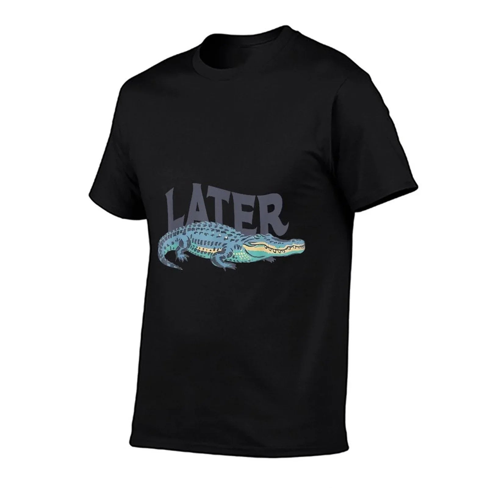 Funny Later Gator Sarcastic Saying  Polyester Blend T-Shirt