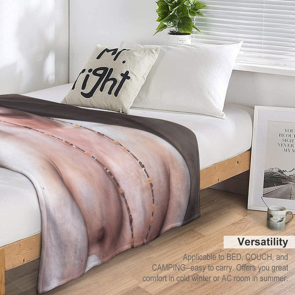 Bobby Sherman Charming Smile Eco-conscious Throw Blanket