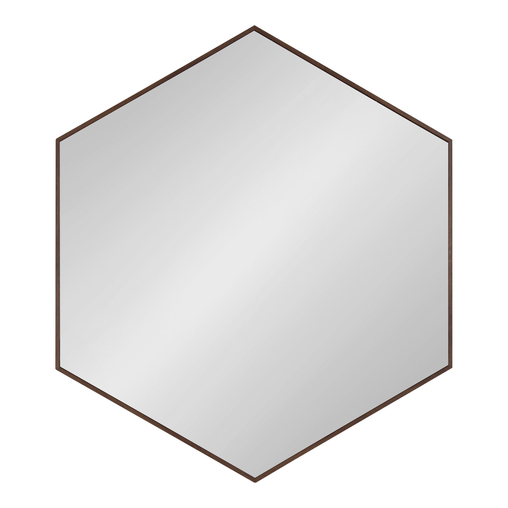 Rhodes Framed Hexagon Wall Mirror