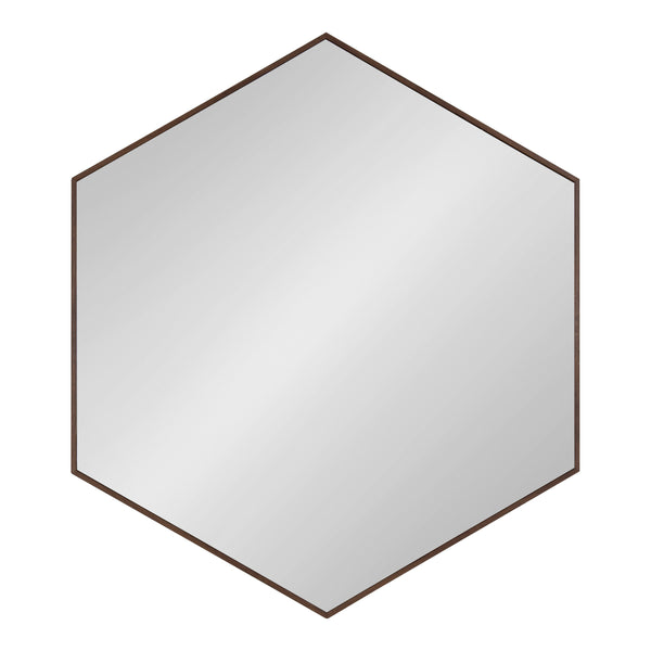 Rhodes Framed Hexagon Wall Mirror