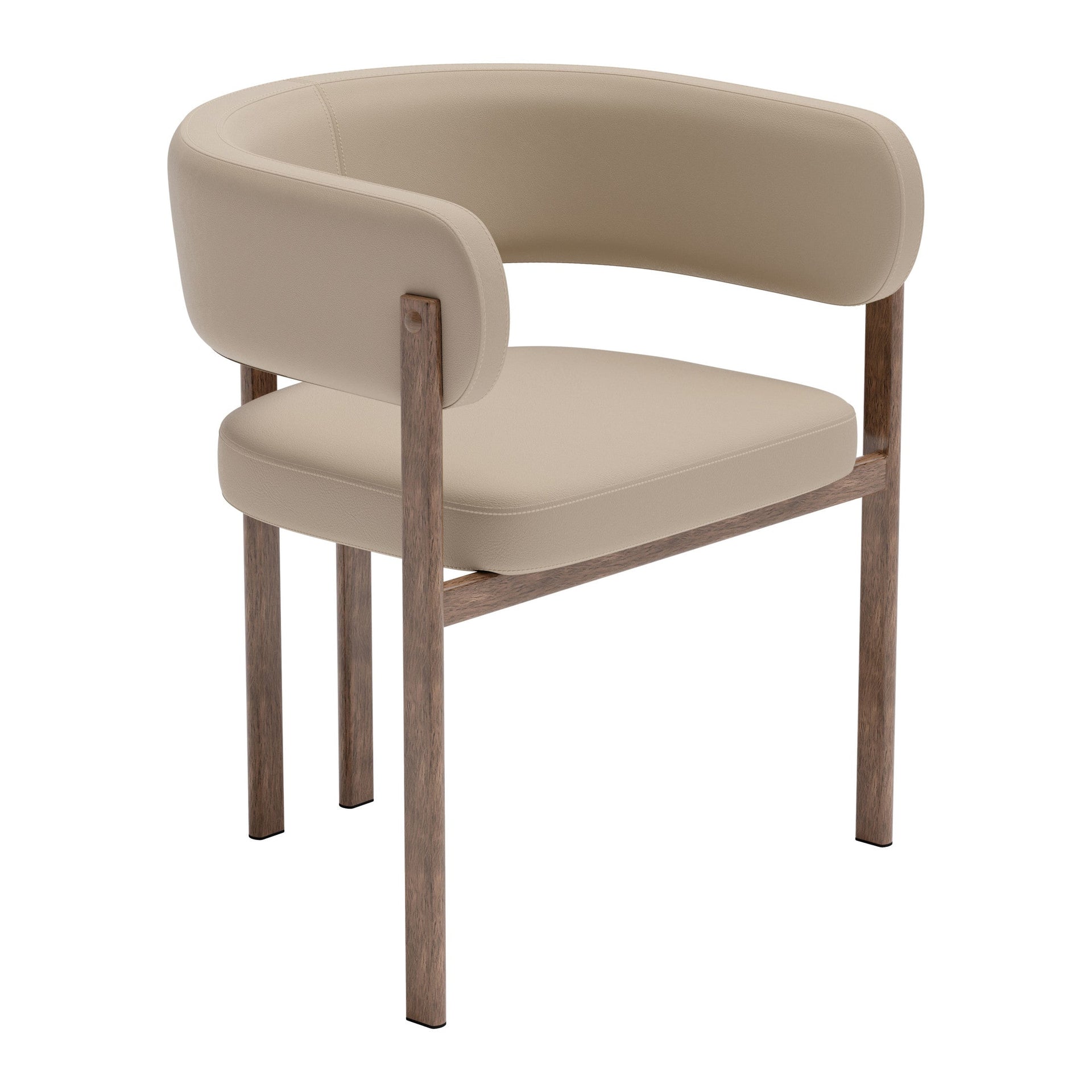 Ruge Dining Chair (Set of 2) Beige