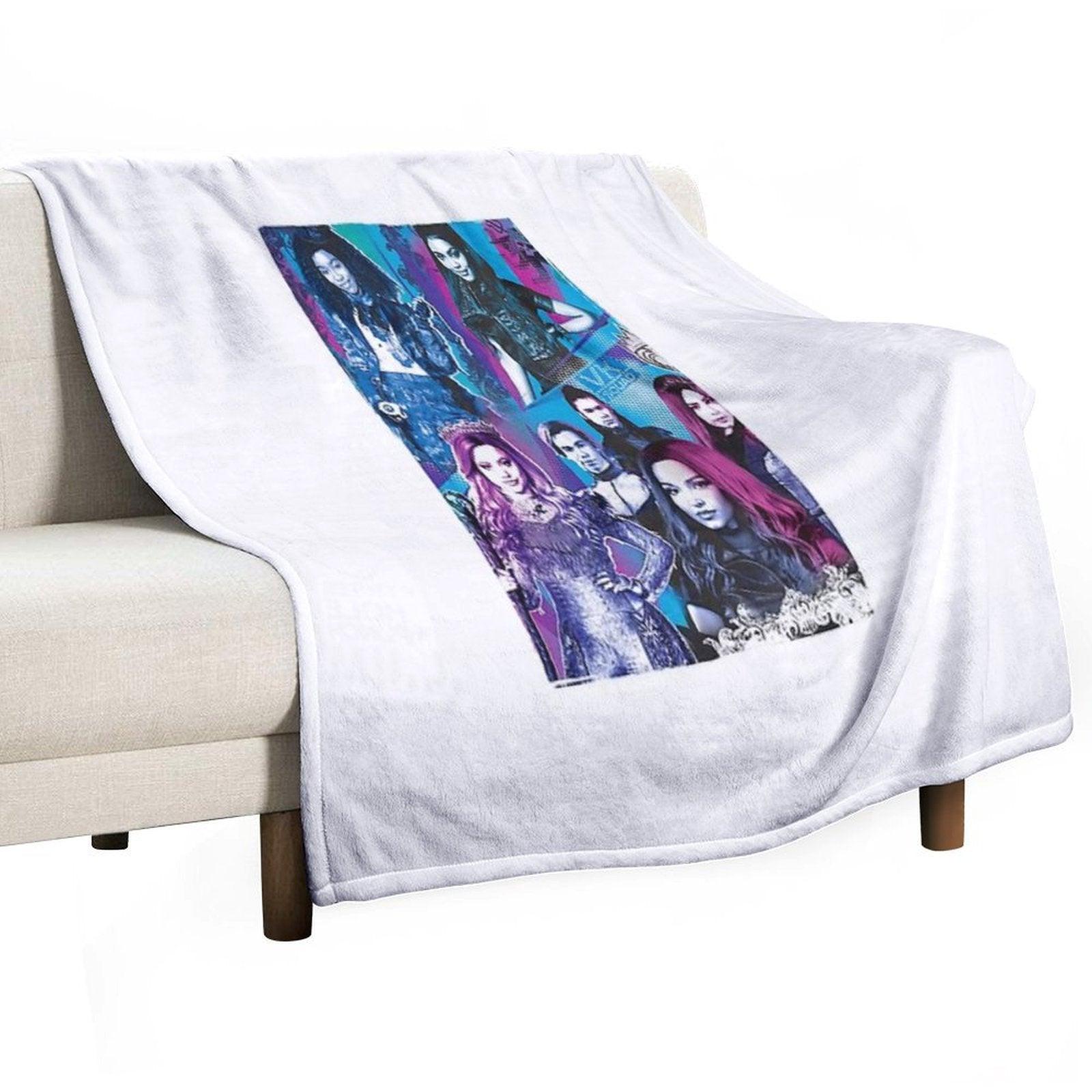 Movie Music Kids Funny Throw Blanket