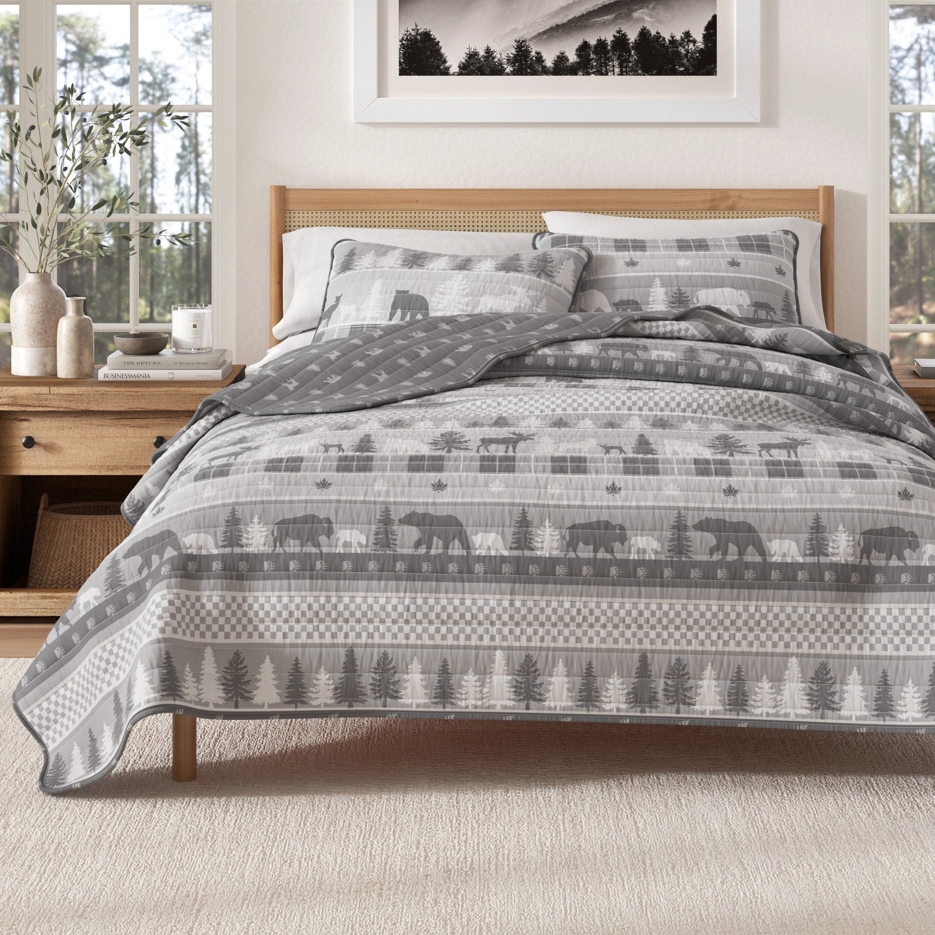 Rustic Landscape Quilt Set - Matthew Collection