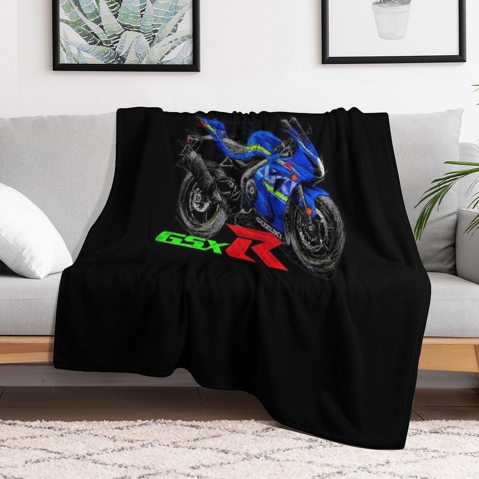 SUZUKI GSX R1000 Throw Blanket