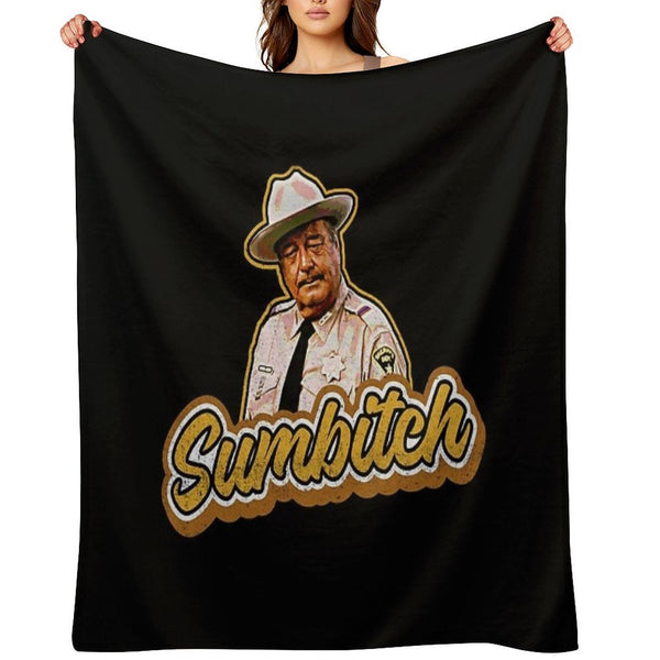 Justice Is A Sumbitch Comfort Throw Blanket