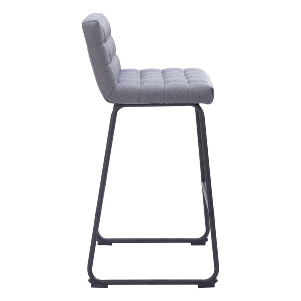 Pago Barstool (Set of 2) Gray