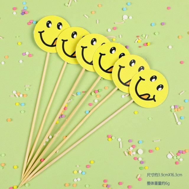 Bear Candle Birthday Cake Props Topper Card Cute Fantasy Cup Dessert Smiley  Love Bear  Table Dress Up Cake Props Party Cake Decor Supplies Toppers Birthday Cupcake Topper Various Cake Decorations for Birthday Party Photo Prop