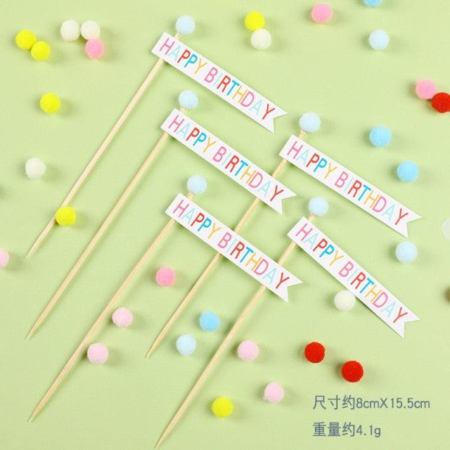 Bear Candle Birthday Cake Props Topper Card Cute Fantasy Cup Dessert Smiley  Love Bear  Table Dress Up Cake Props Party Cake Decor Supplies Toppers Birthday Cupcake Topper Various Cake Decorations for Birthday Party Photo Prop