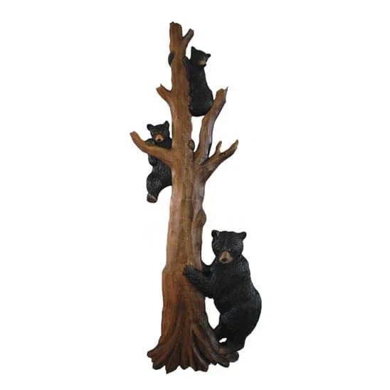 Scrambling To Safety Bear Wall Art - Gifts for You 'n Me