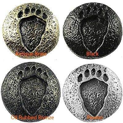 Bear Track Cabinet Knob - Gifts for You 'n Me