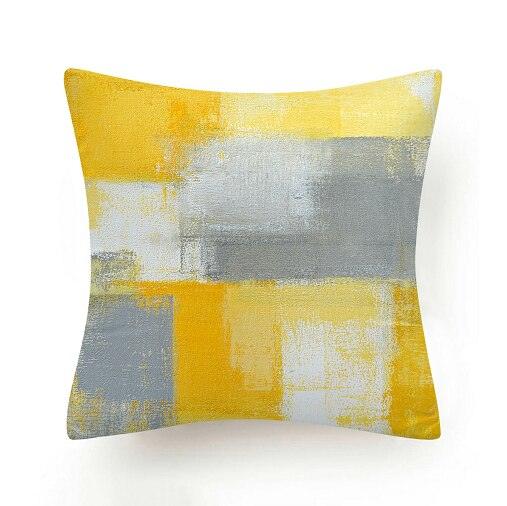 Beautiful Blue Print Polyester Pillow Case Waist Soft Fiber Cushion Sofa Car Cushion Cover Artwork Home Decorative Pillows Covers Cushion Cover For Bedroom Sofa Living Room Home Pillowcase