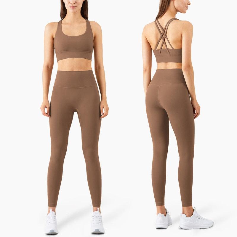 Beautiful Fitness Female Full Length Leggings 19 Colors Running Pants  High Waist Seamless Leggings Fitness Tight Running Gym Women Push Up Sport Leggings Workout Seamless Yoga Pant Comfortable Pants