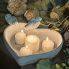 Cement Heart Planter