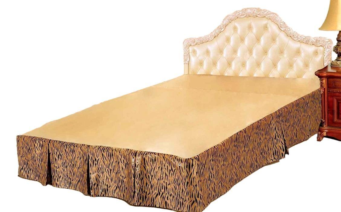 Tache Golden Brown Black Stripe Tiger Animal Print Jungle Dreams Pleated Tailored Platform 14