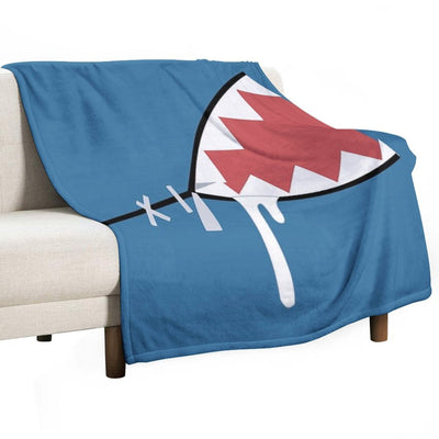 Gawr Gura Shark Mouth Lightweight Throw Blanket