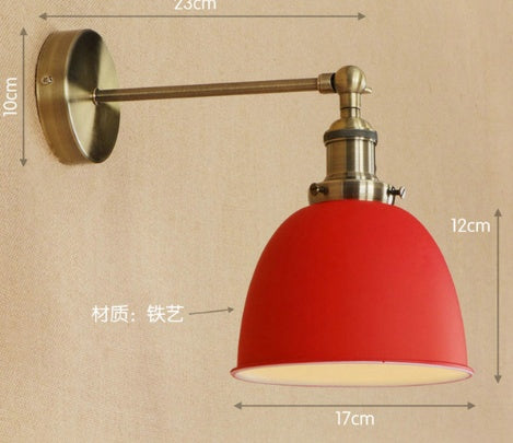 Black Modern Wall Sconce Ambient Bedroom Light
