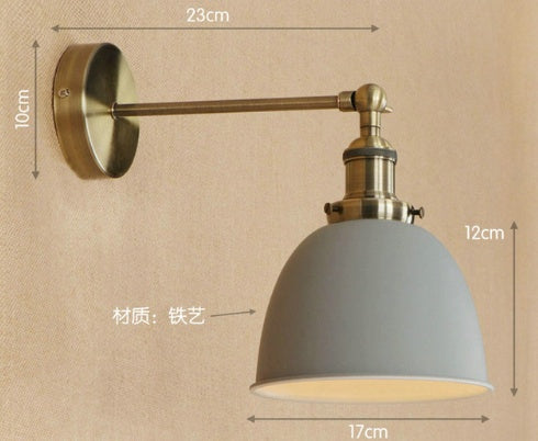 Black Modern Wall Sconce Ambient Bedroom Light