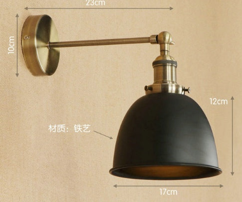 Black Modern Wall Sconce Ambient Bedroom Light
