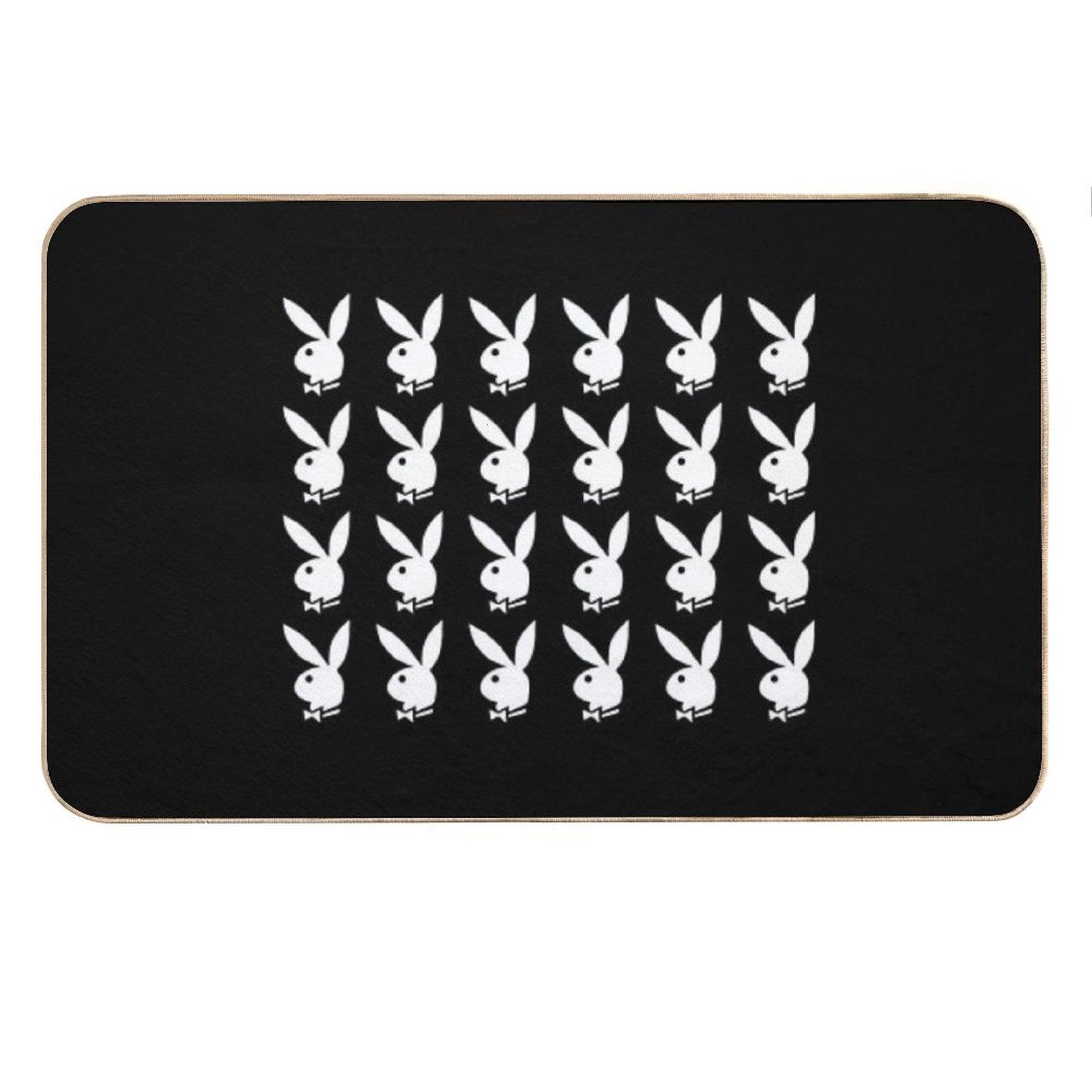 Y2k Bunny Design Bath Mat