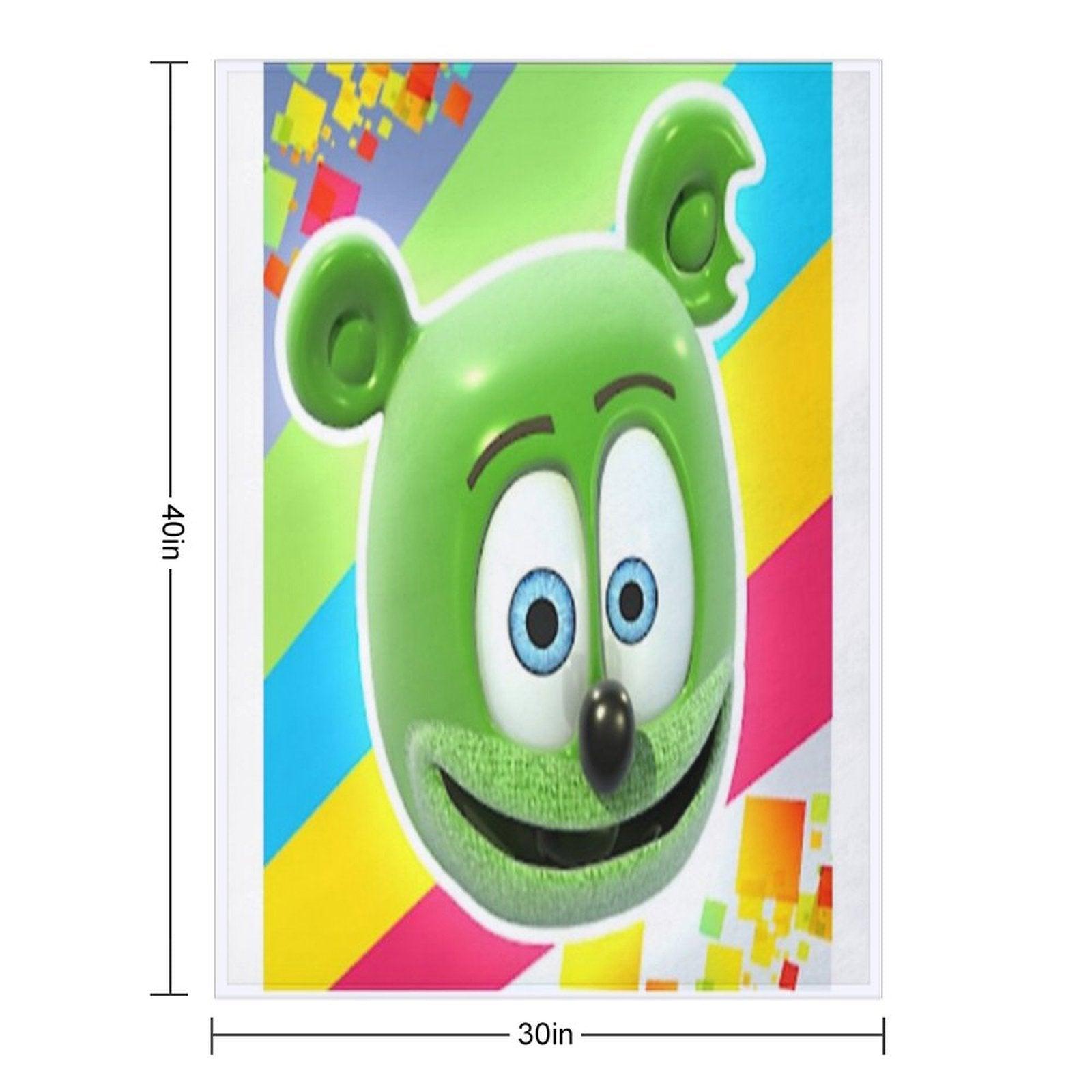 Gummibar (the Gummy Bear) Throw Blanket