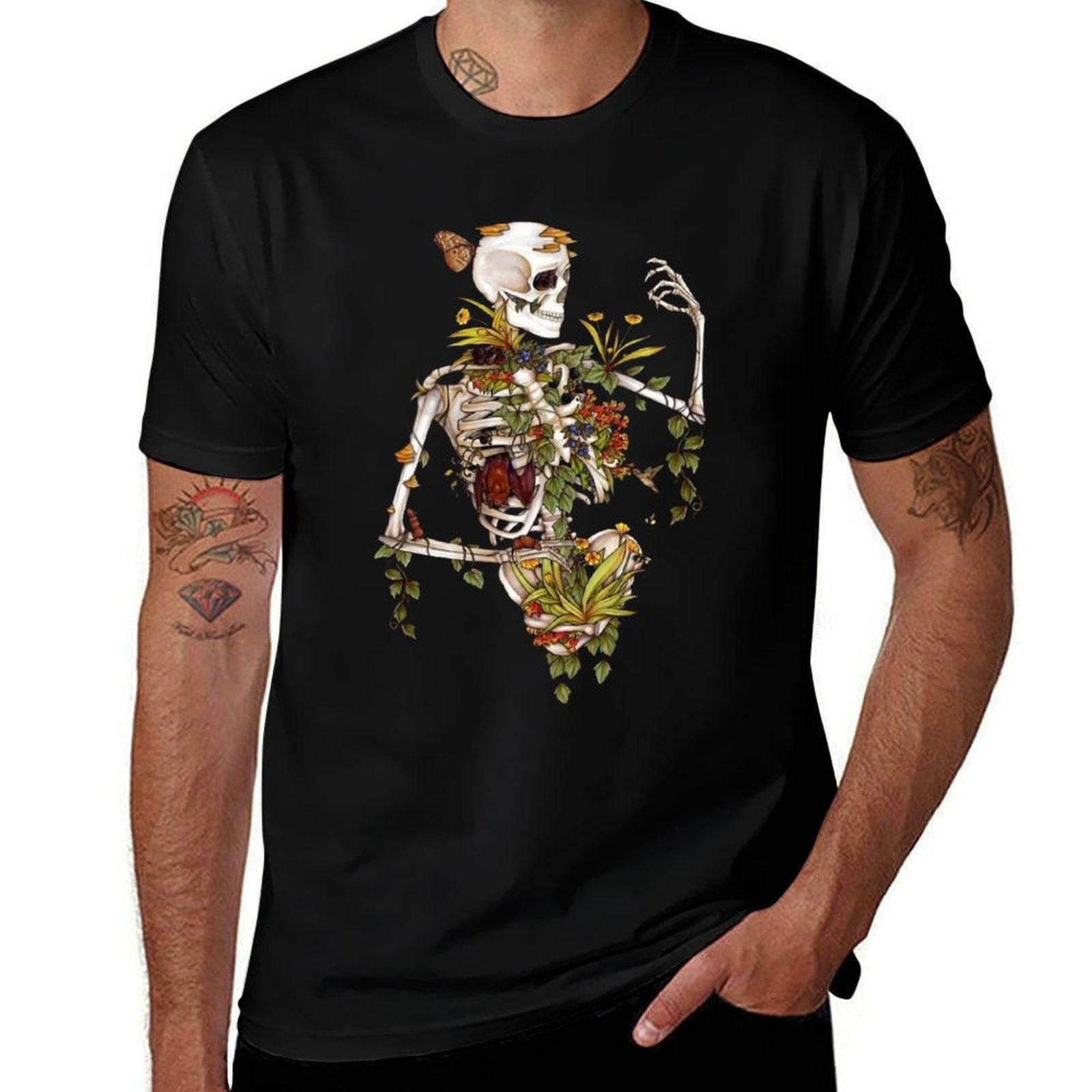 Bones And Botany  Cotton T-Shirt