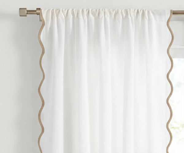 Scalloped Curtains