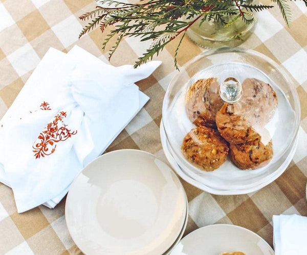 Round Tablecloth - Plaid Tablecloths