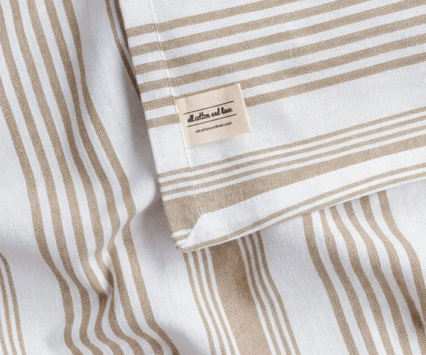 Beige French Country Tablecloth