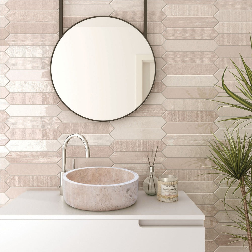 Natural Stone Beige Travertine Vessel Sink Honed  (D)16