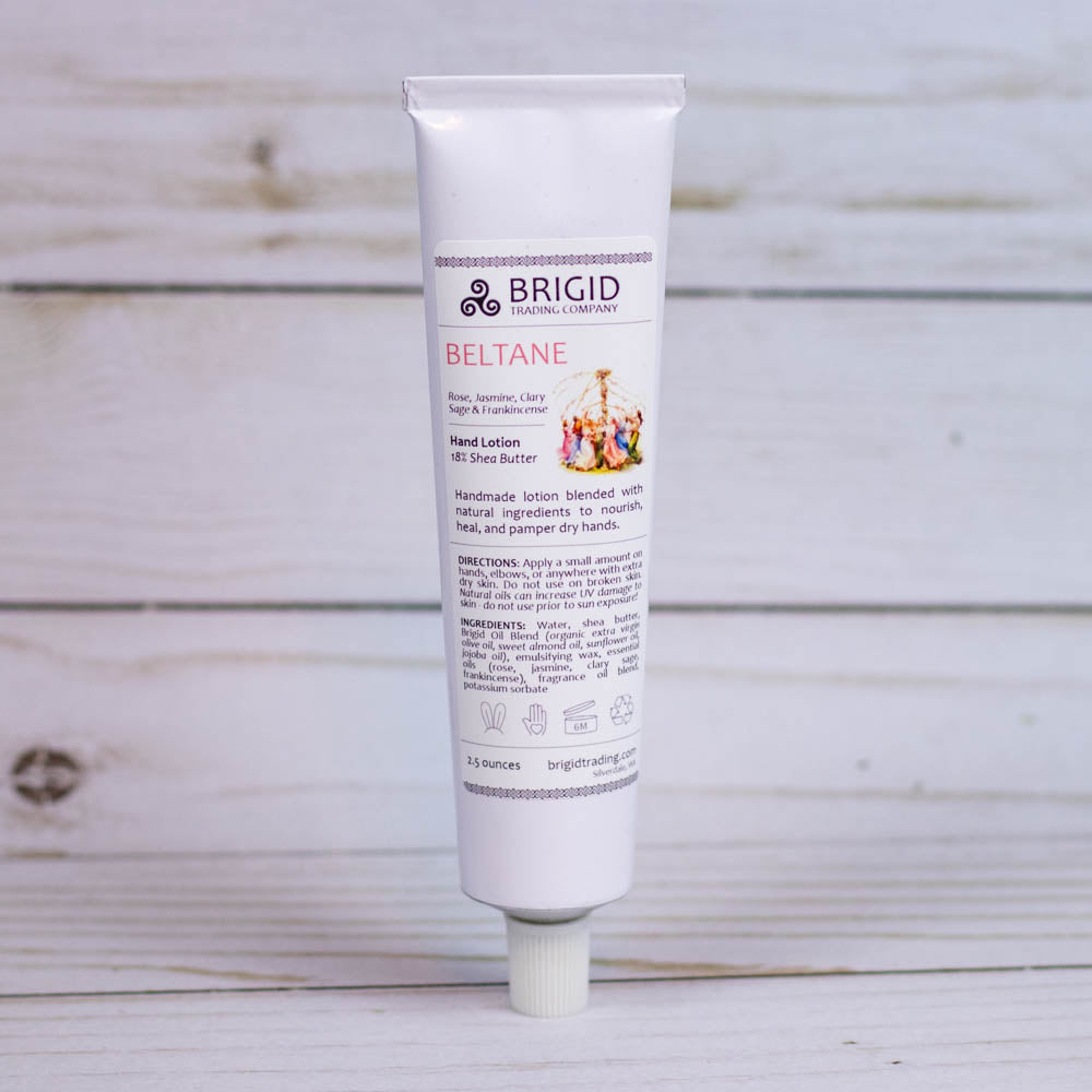 Beltane Natural Hand Lotion – Rose & Jasmine, Paraben-Free