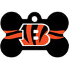Cincinnati Bengals NFL Pet ID Tag - Large Bone