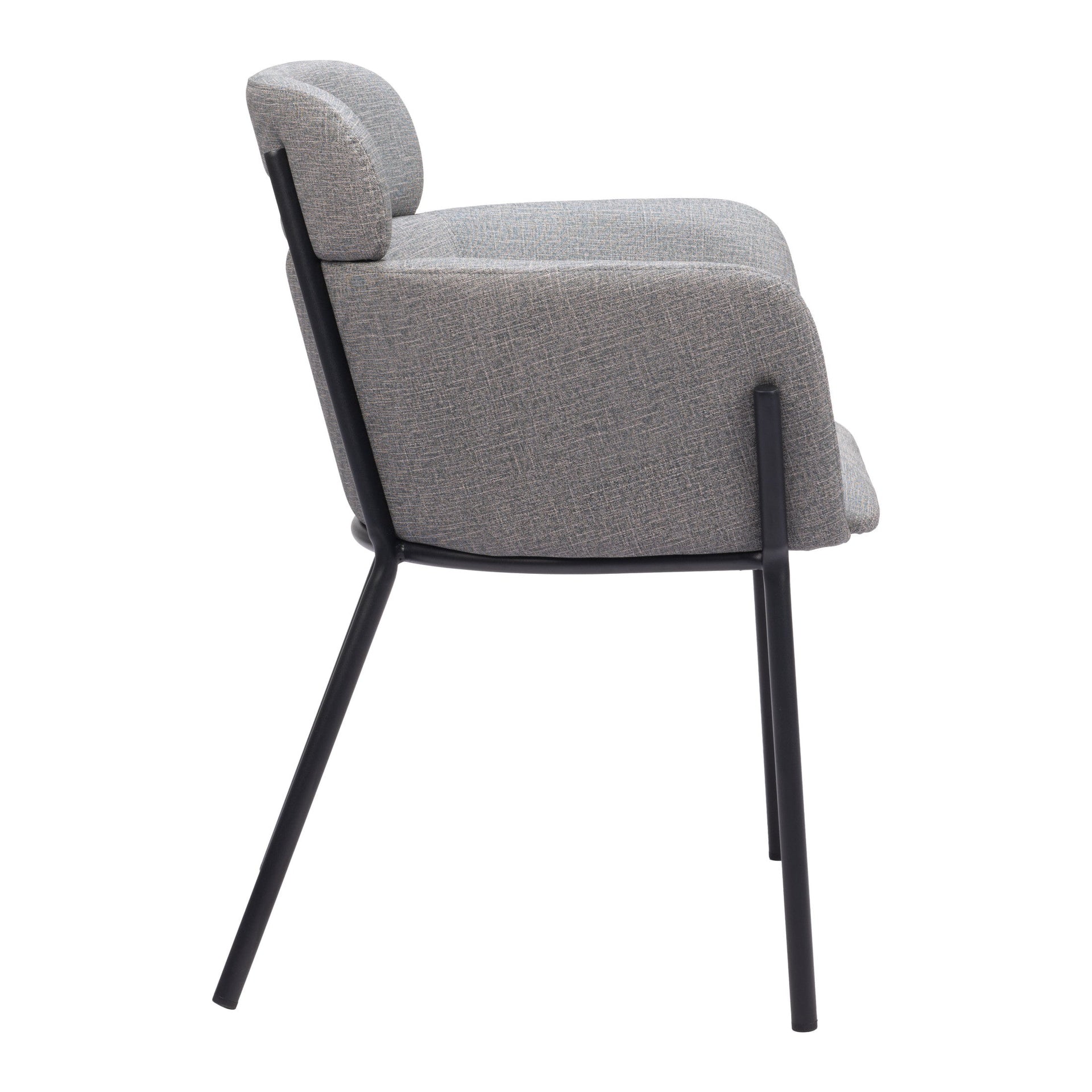 Bremor Dining Chair (Set of 2) Slate Gray