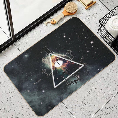 Bill Cypher Master of Space And Time Bath Mat
