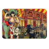 CIRCUS  Vintage 1890 Circus Advertising Print Bath Mat