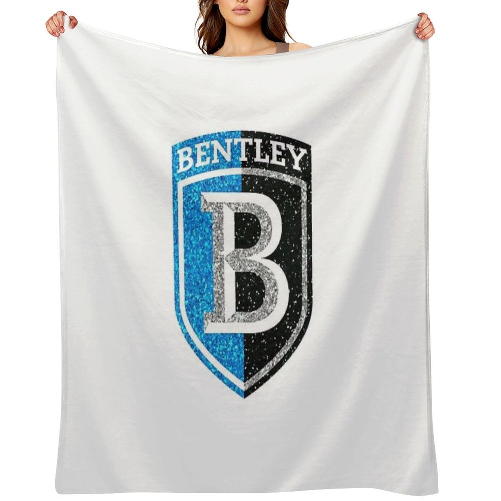 Bentley University Shrink-resistant Throw Blanket