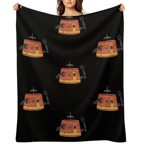 Chopper Throw Blanket