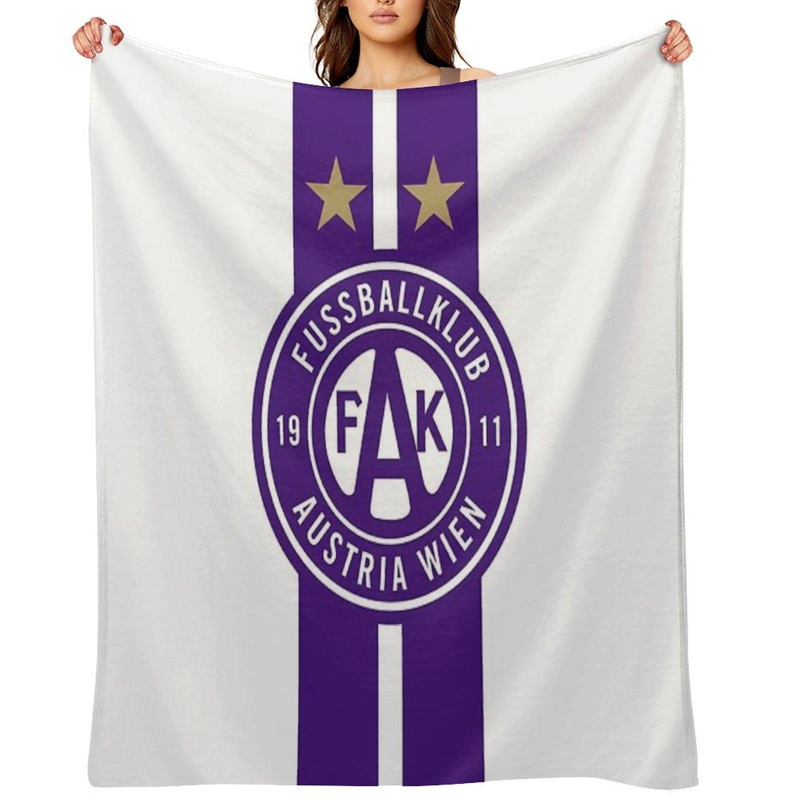 Austria Footbal Fans Ultras Hooligans Vienna Wien Throw Blanket