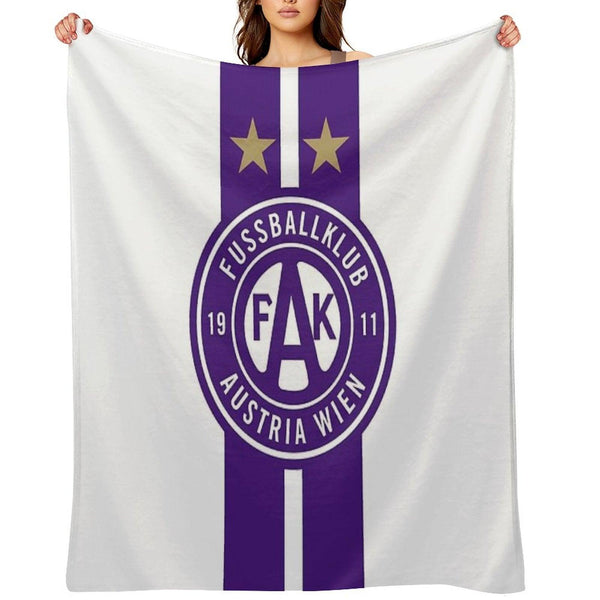 Austria Footbal Fans Ultras Hooligans Vienna Wien Throw Blanket
